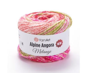 Пряжа YarnArt Alpine Angora Melange New 6417