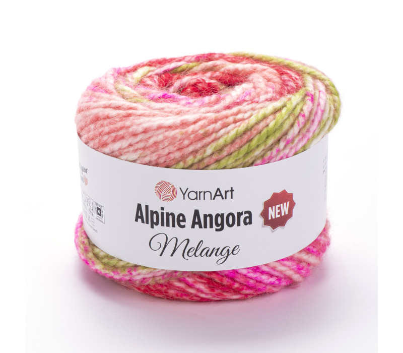 Пряжа YarnArt Alpine Angora Melange New 6417