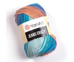Пряжа YarnArt Jeans Crazy 8207