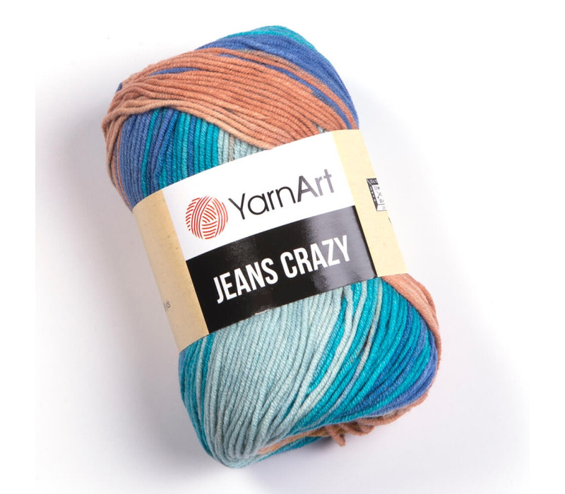 Пряжа YarnArt Jeans Crazy 8207 Пряжа YarnArt Jeans Crazy 8207