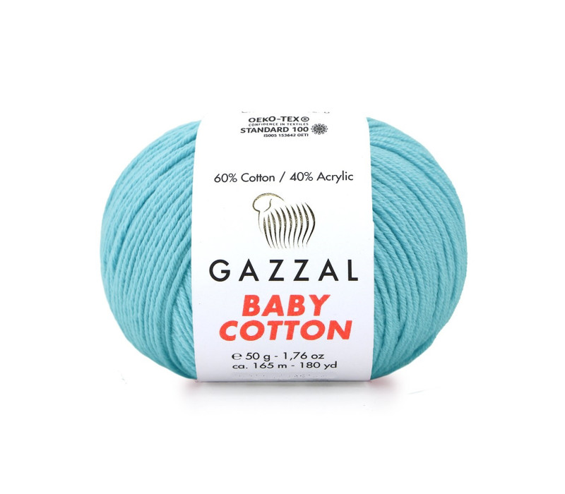 Пряжа Gazzal BabyCotton 3451