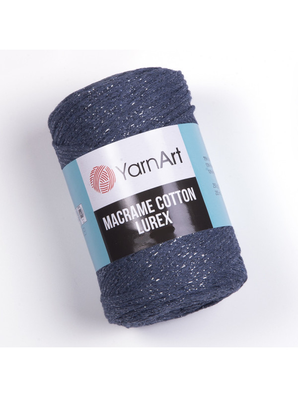 Пряжа YarnArt Macrame Cotton lurex 730