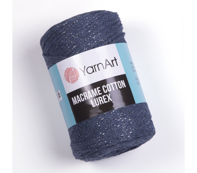 Пряжа YarnArt Macrame Cotton lurex 730 Пряжа YarnArt Macrame Cotton lurex 730