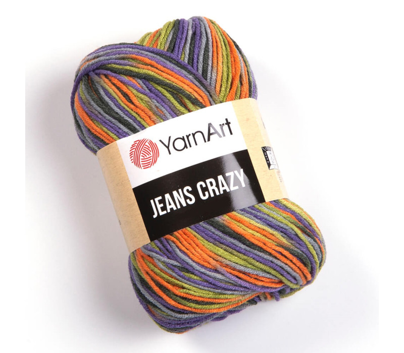 Пряжа YarnArt Jeans Crazy 8213 Пряжа YarnArt Jeans Crazy 8213