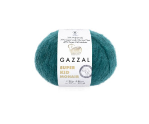 Пряжа Gazzal Super Kid Mohair 64425