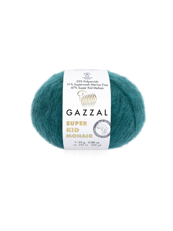 Пряжа Gazzal Super Kid Mohair 64425