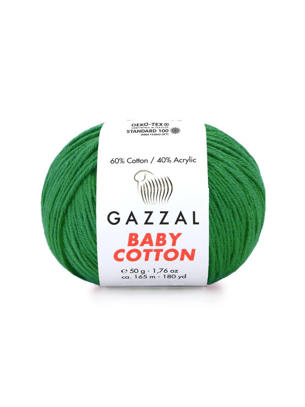 Пряжа Gazzal BabyCotton 3456