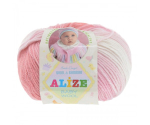 Пряжа Alize Baby Wool Batik 4397