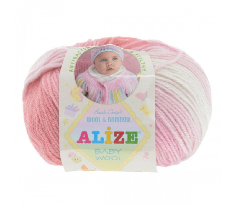 Пряжа Alize Baby Wool Batik 4397