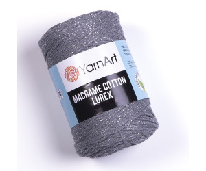 Пряжа YarnArt Macrame Cotton lurex 737