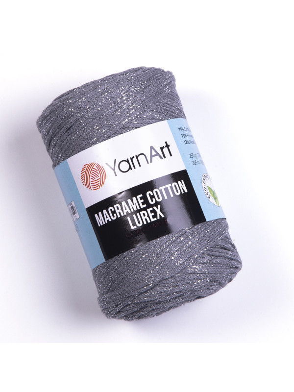 Пряжа YarnArt Macrame Cotton lurex 737