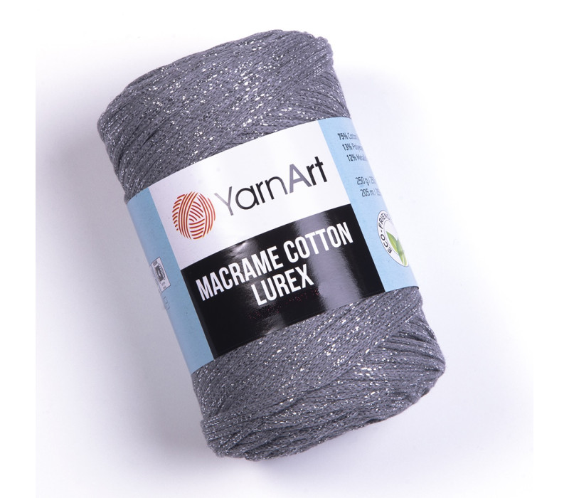 Пряжа YarnArt Macrame Cotton lurex 737 Пряжа YarnArt Macrame Cotton lurex 737