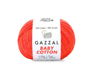 Пряжа Gazzal BabyCotton 3459
