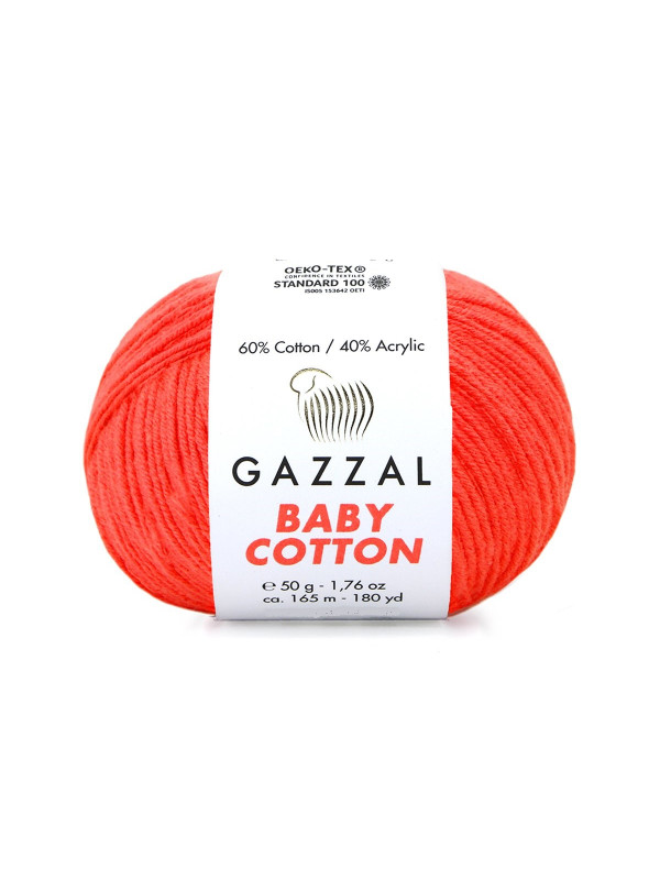 Пряжа Gazzal BabyCotton 3459