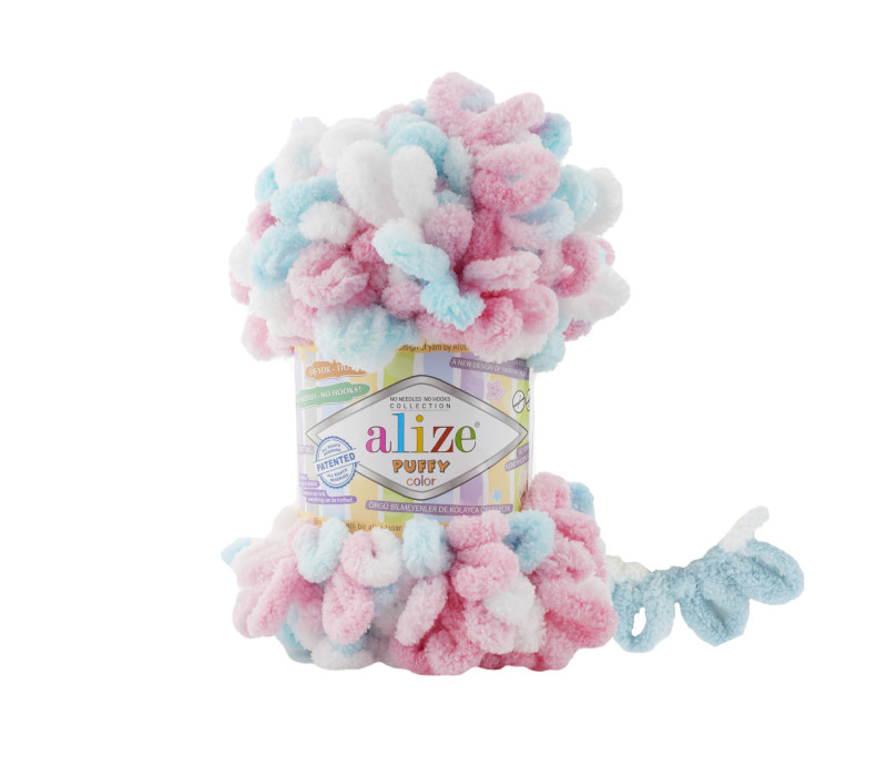 Пряжа Alize Puffy Color 6377