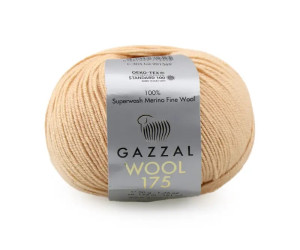 Пряжа Gazzal Wool 175 305
