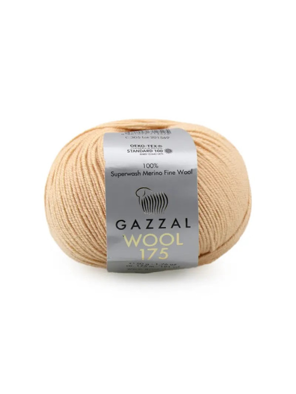 Пряжа Gazzal Wool 175 305