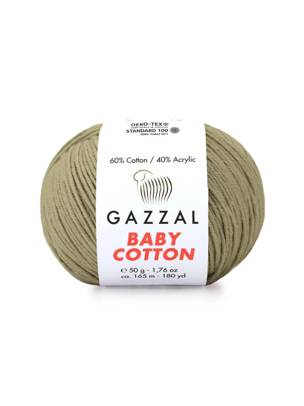 Пряжа Gazzal BabyCotton 3464