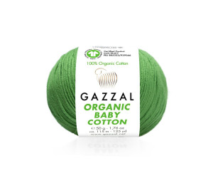 Пряжа Gazzal Organic Baby Cotton 440