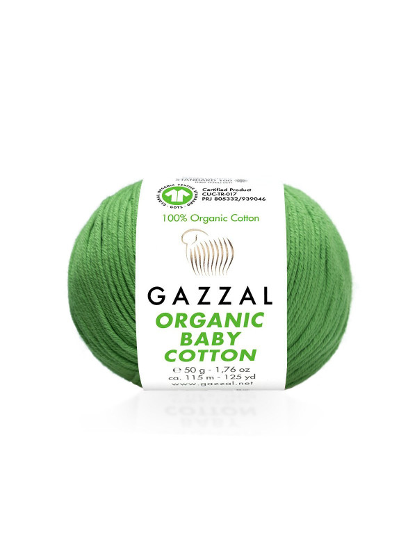 Пряжа Gazzal Organic Baby Cotton 440