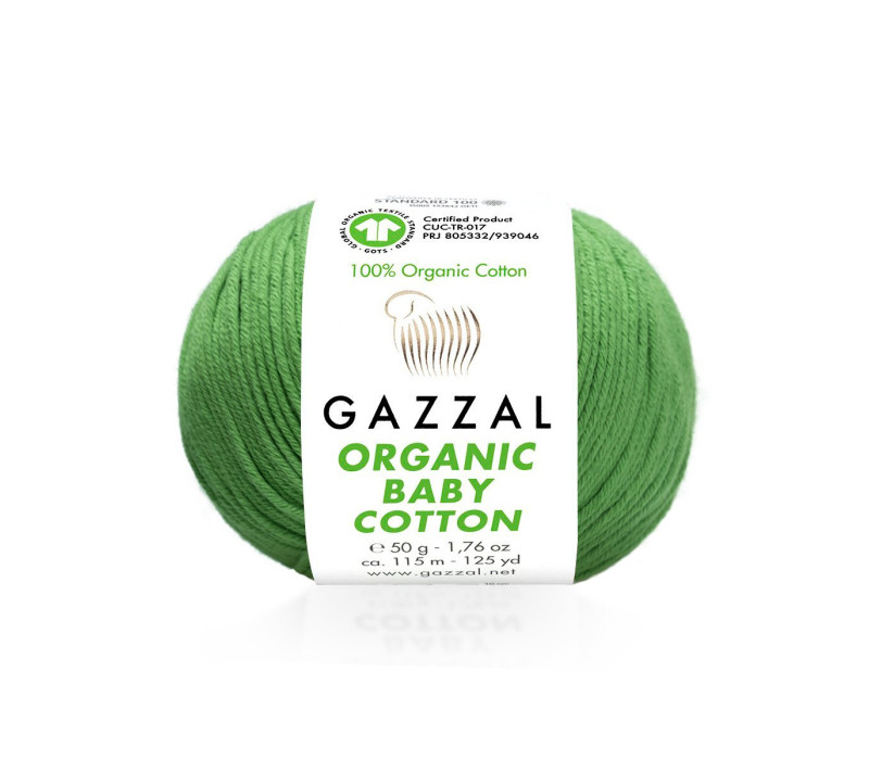 Пряжа Gazzal Organic Baby Cotton 440