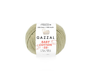 Пряжа Gazzal BabyCotton 25 цвет 3464