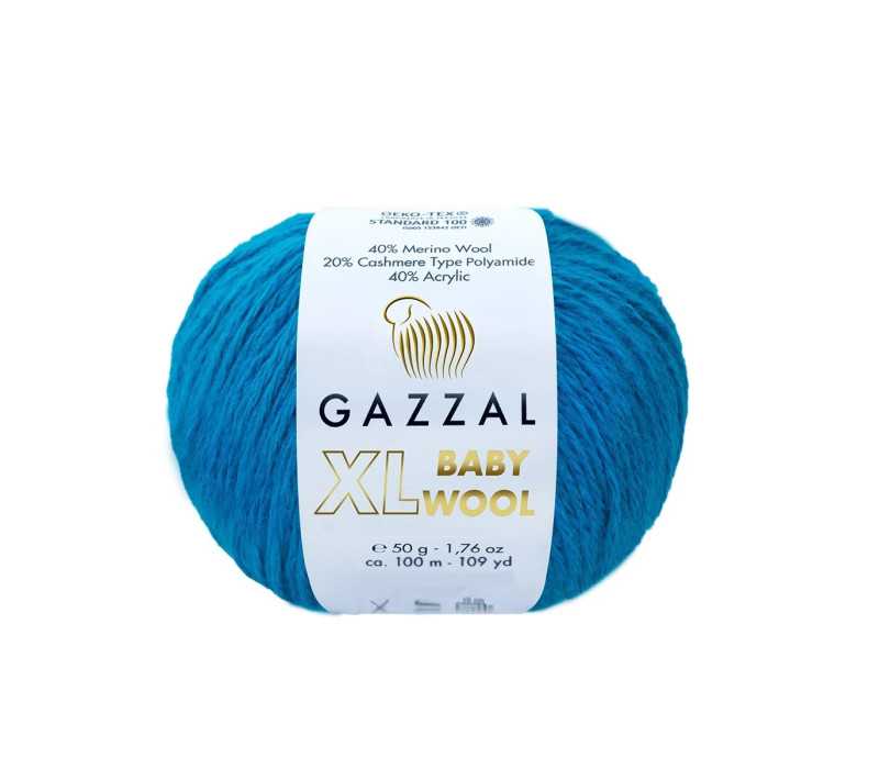 Пряжа Gazzal Baby Wool XL 822