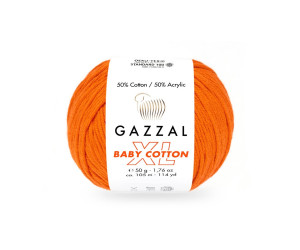 Пряжа Gazzal BabyCotton XL 3419