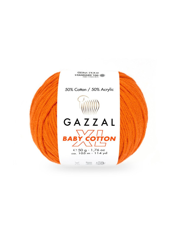 Пряжа Gazzal BabyCotton XL 3419