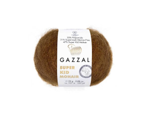 Пряжа Gazzal Super Kid Mohair 64401