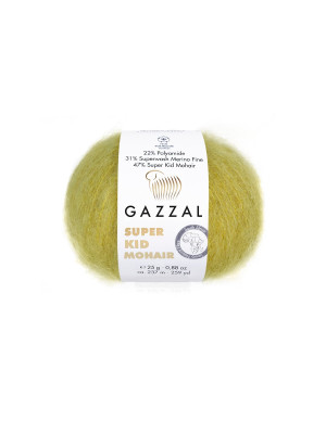 Пряжа Gazzal Super Kid Mohair 64405