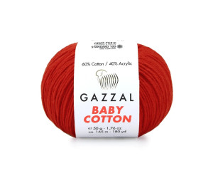Пряжа Gazzal BabyCotton 3443