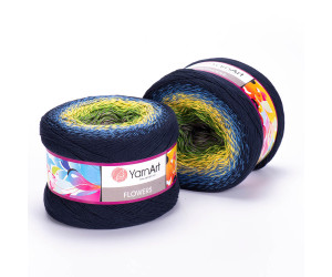 Пряжа YarnArt Flowers 250
