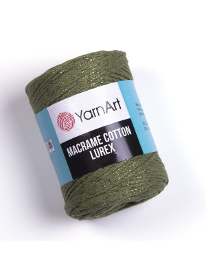 Пряжа YarnArt Macrame Cotton lurex 741