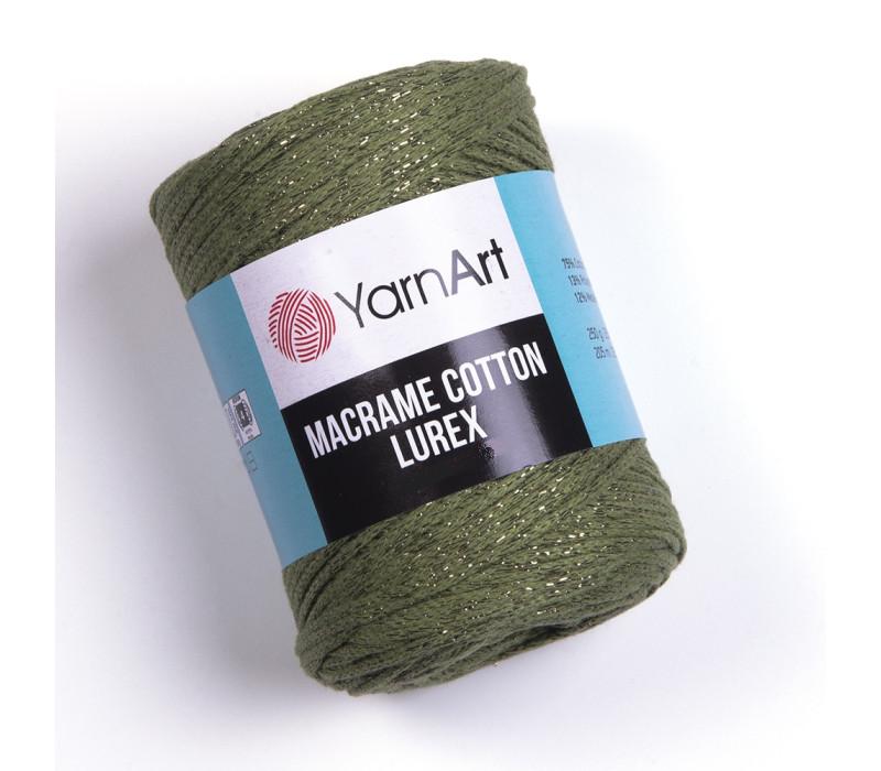 Пряжа YarnArt Macrame Cotton lurex 741 Пряжа YarnArt Macrame Cotton lurex 741