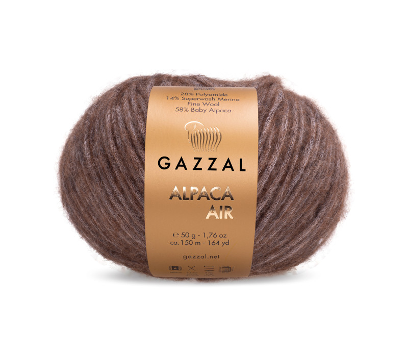 Пряжа Gazzal Alpaca Air 77