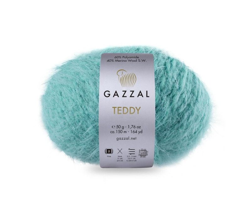 Пряжа Gazzal Teddy 6558