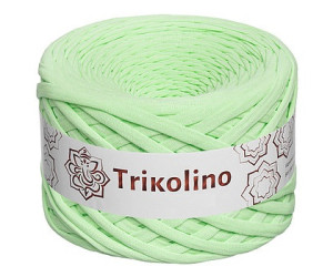 Пряжа трикотажная 7-9 мм "Trikolino" 100м. Светло-зеленый