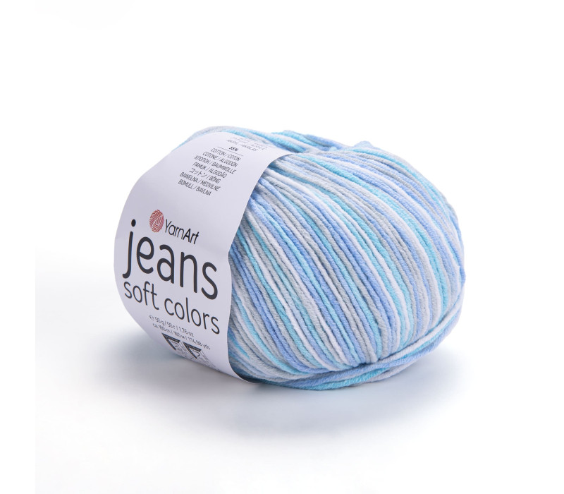 Пряжа YarnArt Jeans Soft Color 6203