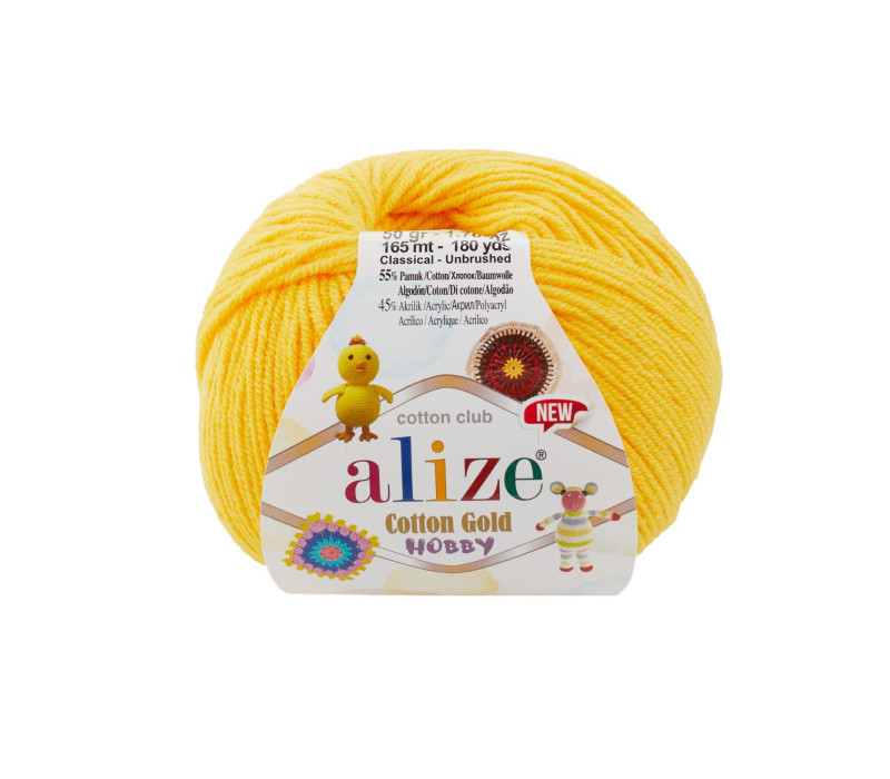 Пряжа Alize Cotton Gold Hobby NEW 216