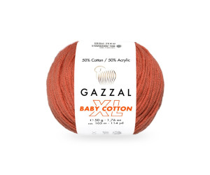 Пряжа Gazzal BabyCotton XL 3454