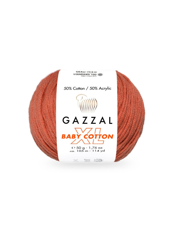 Пряжа Gazzal BabyCotton XL 3454