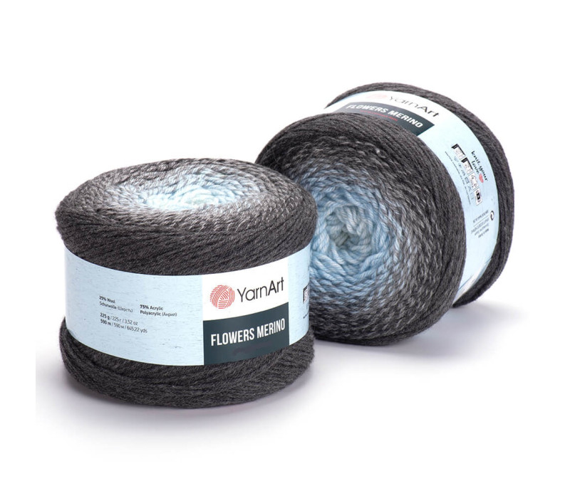 Пряжа YarnArt Flowers Merino 550