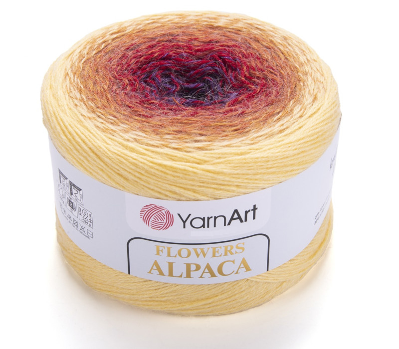 Пряжа YarnArt Flowers Alpaca 418 Пряжа YarnArt Flowers Alpaca 418