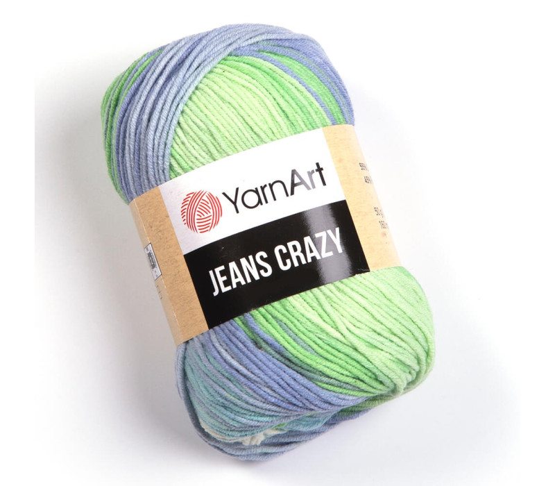 Пряжа YarnArt Jeans Crazy 8208 Пряжа YarnArt Jeans Crazy 8208