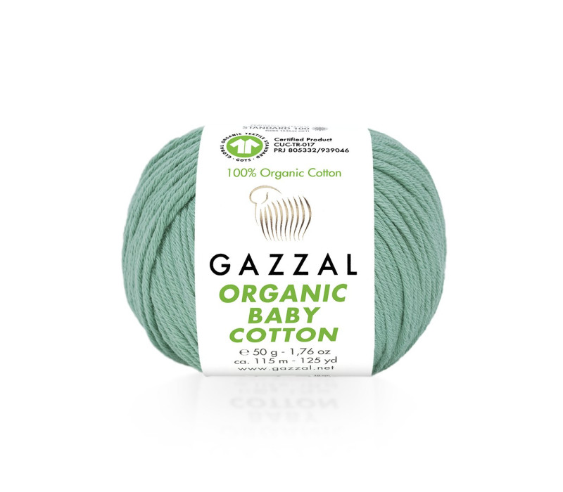 Пряжа Gazzal Organic Baby Cotton 422 Пряжа Gazzal Organic Baby Cotton 422