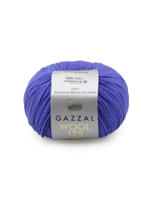 Пряжа Gazzal Wool 175 336