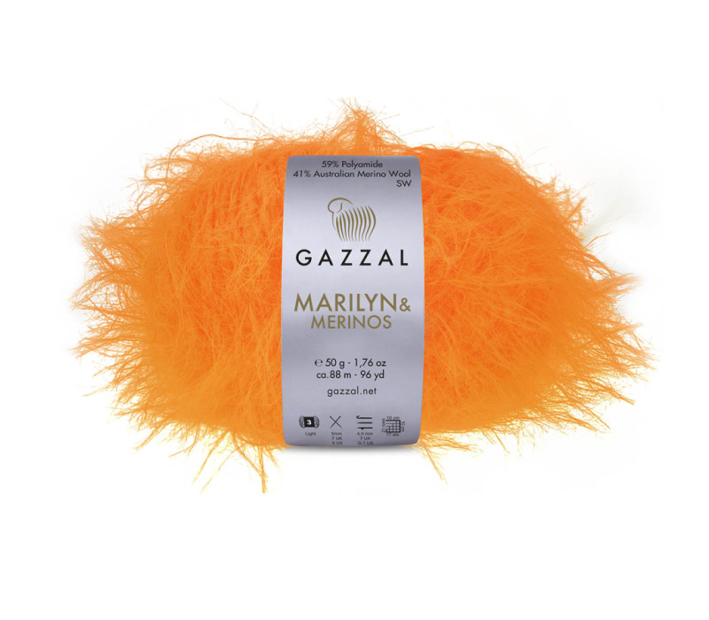 Пряжа Gazzal Marilyn&Merinos 8263 Пряжа Gazzal Marilyn&Merinos 8263