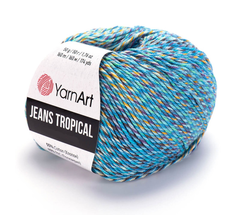 Пряжа YarnArt Jeans Tropical 614