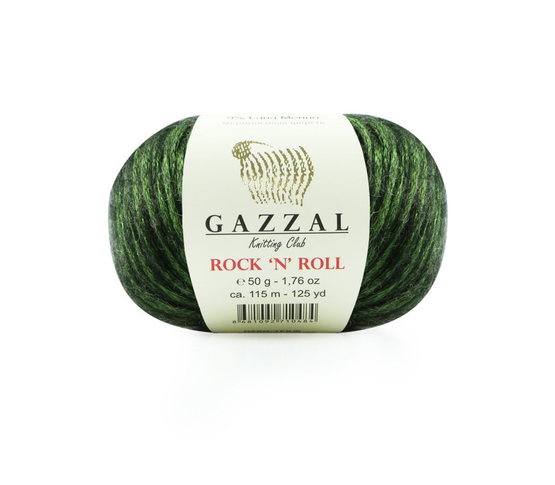 Пряжа Gazzal Rock'n'Roll 13910